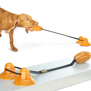 Unleash Fun and Engagement with the Multifunction Double Tug Rope Balls Sucker Toy