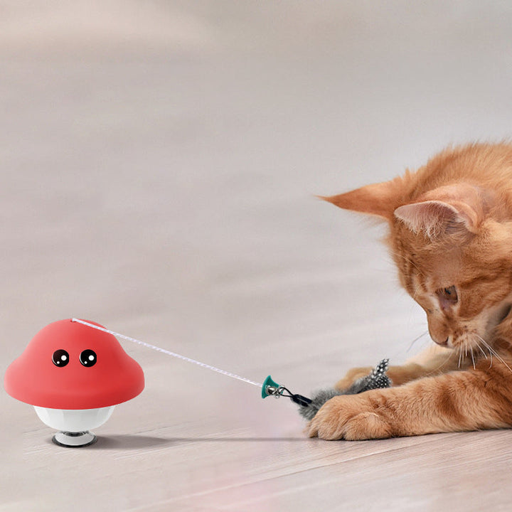 Unleash the Fun: Cat Wand Suction Cup Pet Movement Playing Toy