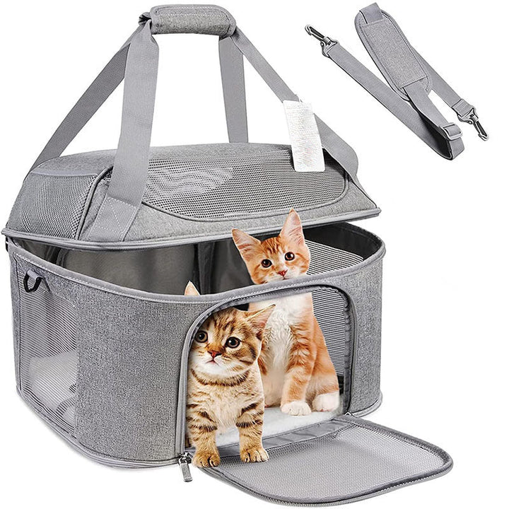 Explore the Freedom of Travel with the Breathable Pet Portable Carrier Bag
