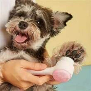 Easy Clean Nylon Pet Paw Brush: The Essential Grooming Tool for Your Pets