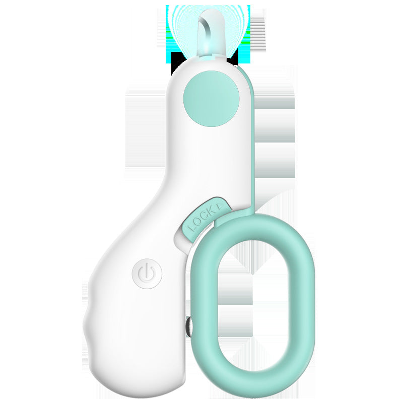 Transform Your Pet Grooming Routine with the LED Illuminating Line Pet Mini ABS Nail Trimmer
