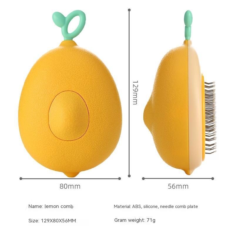 Avocado Shaped Pet Grooming Tool