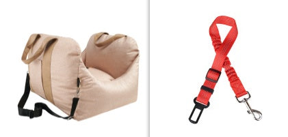 Pet Dog Car Seat Waterproof Basket Carrier