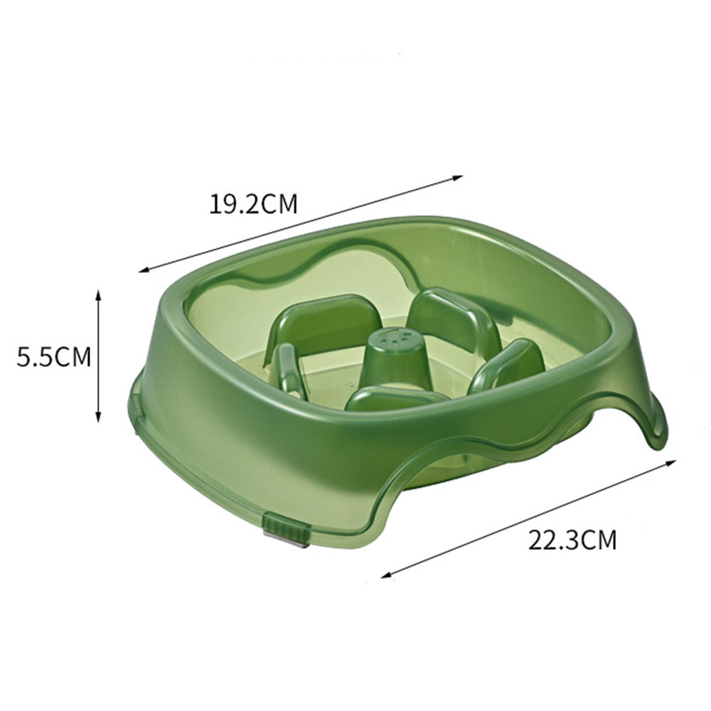 Pet Dog Slow Anti-Choking Water Feeder Bowl