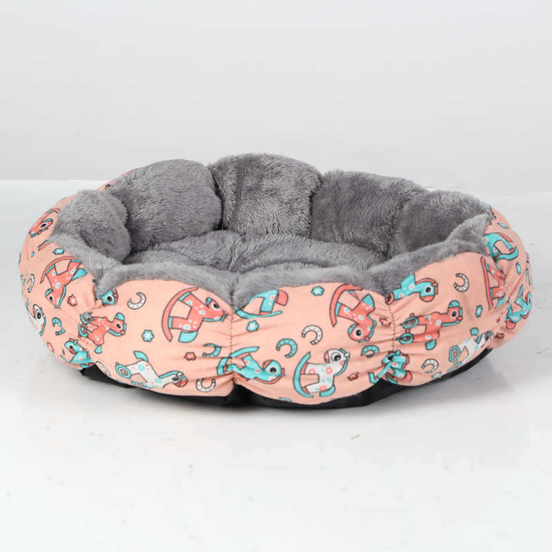 Pet Calming Donut Bed For Puppy And Kitten