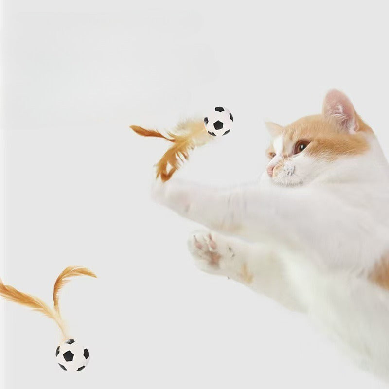 Feather Bouncy Balls, Cat Toys