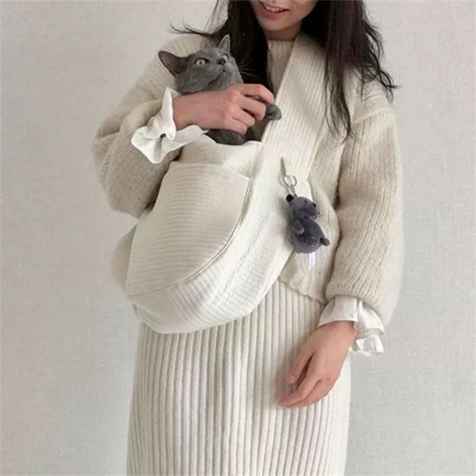 Dog Puppy Bag Handmade Pet Cat Kitten Carrier