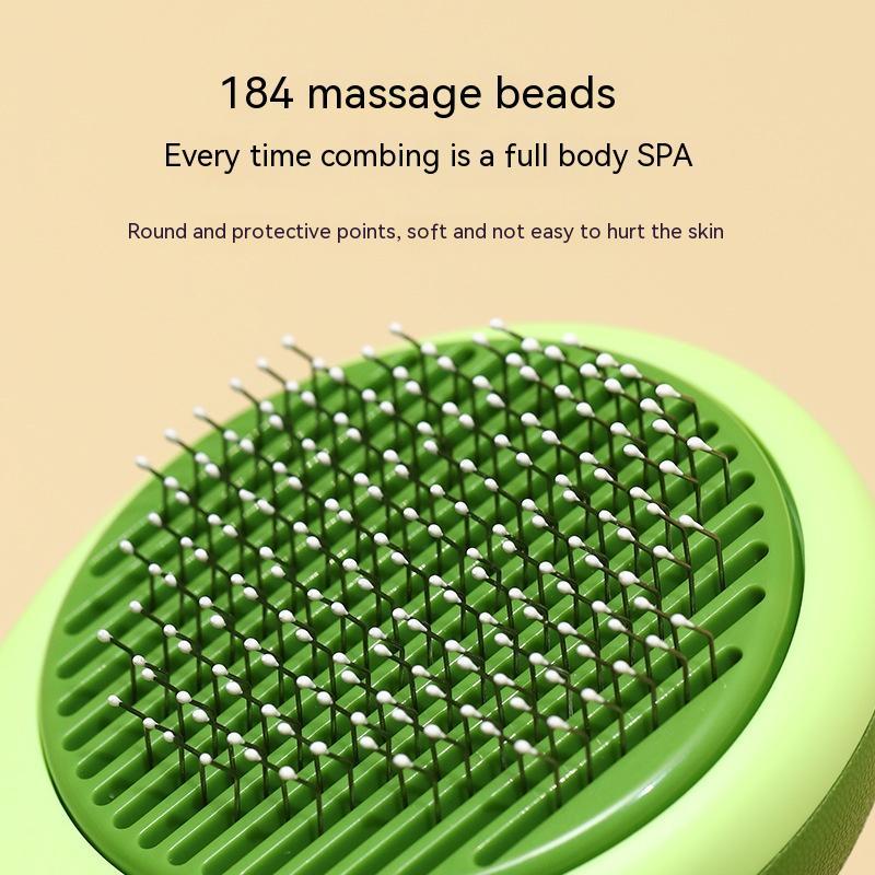 Avocado Shaped Pet Grooming Tool