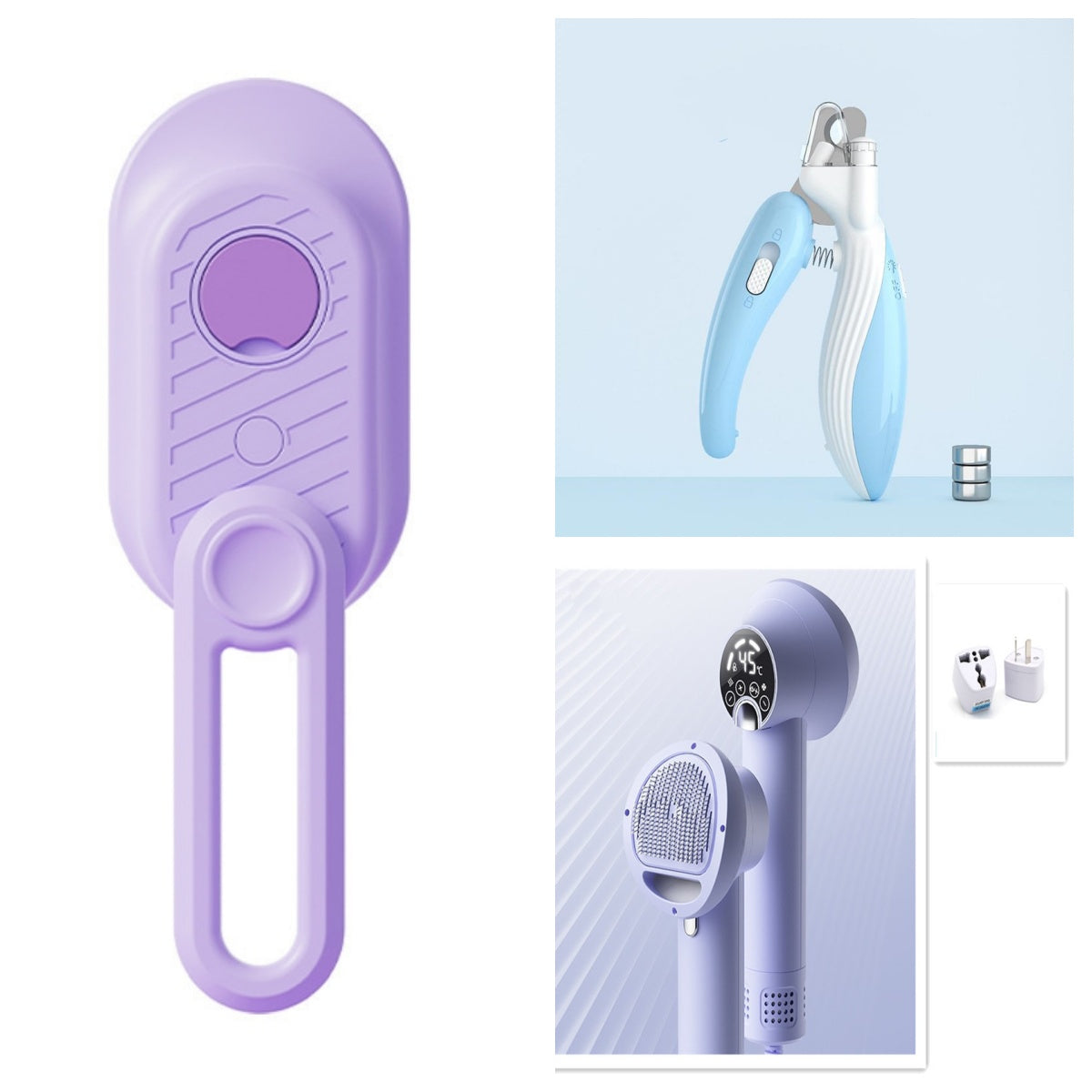 Pet LED Electric Nail Grinder Clippers