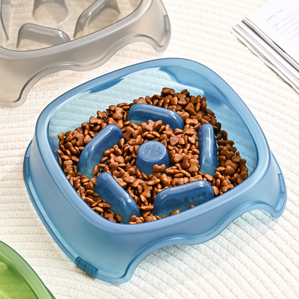 Pet Dog Slow Anti-Choking Water Feeder Bowl