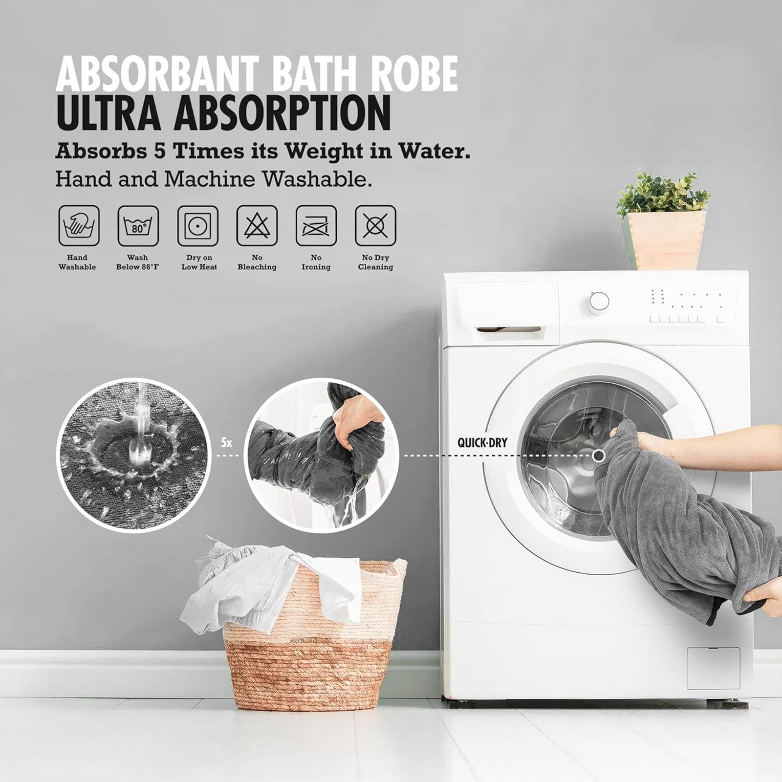 Super Absorbent Pet Bath Towel