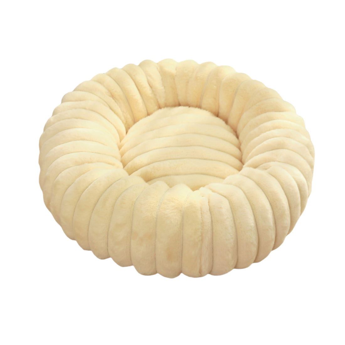 Round Long Hair Pet Bed