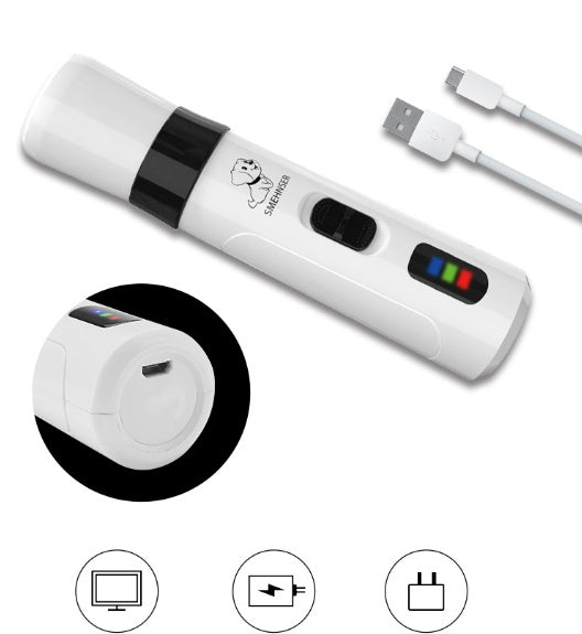 Electric Pet Nail Trimmer For Cats And Dogs Set