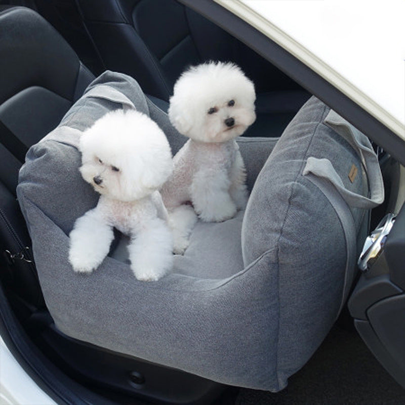 Pet Dog Car Seat Waterproof Basket Carrier