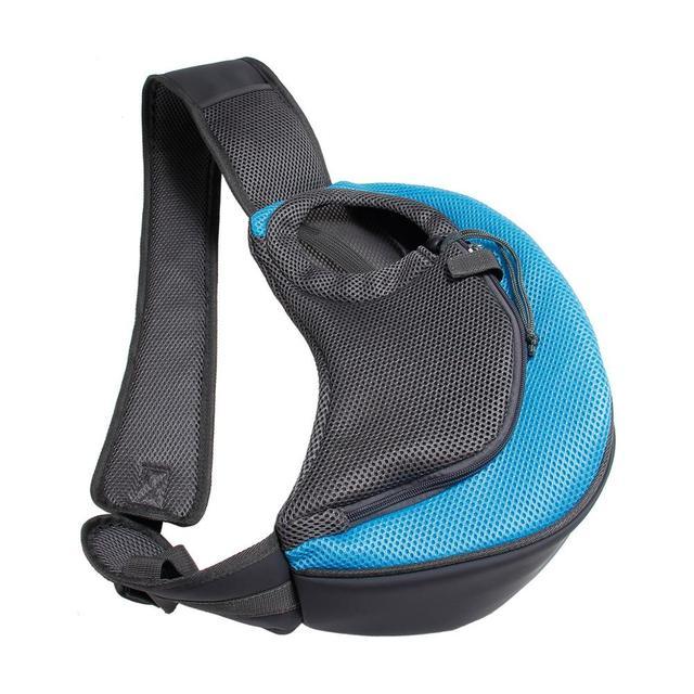 1pc Outdoor Travel Mesh Pet Puppy Carrier