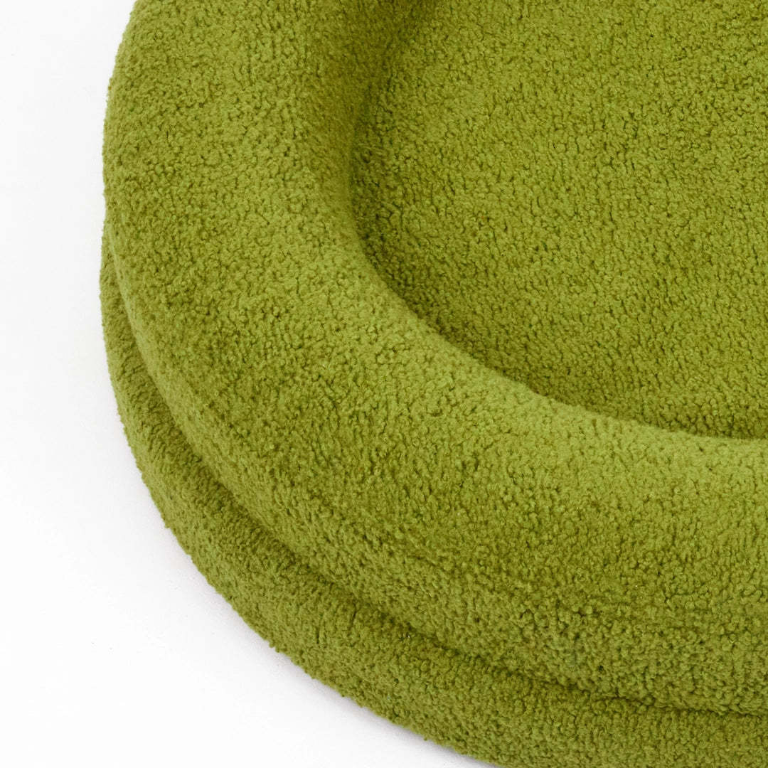 Household Solid Color Leisure Pet Round Bed Cat Nest