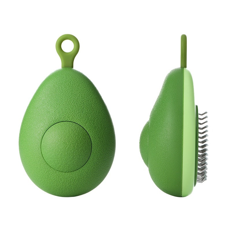 Avocado Shaped Pet Grooming Tool