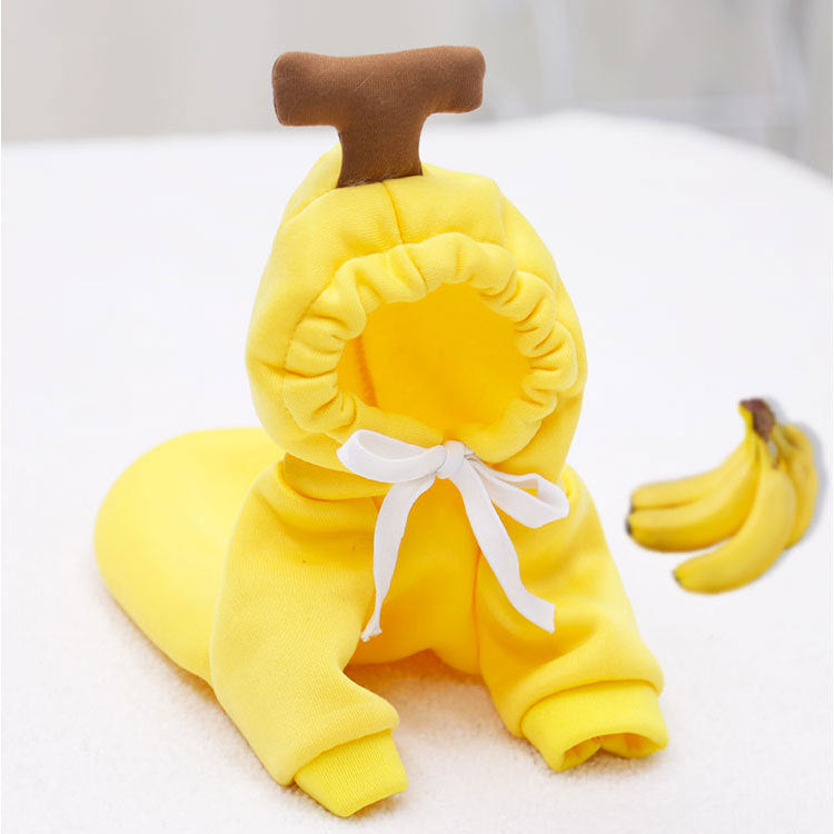 Hooded Sweater Apricot Elk Pet Clothes