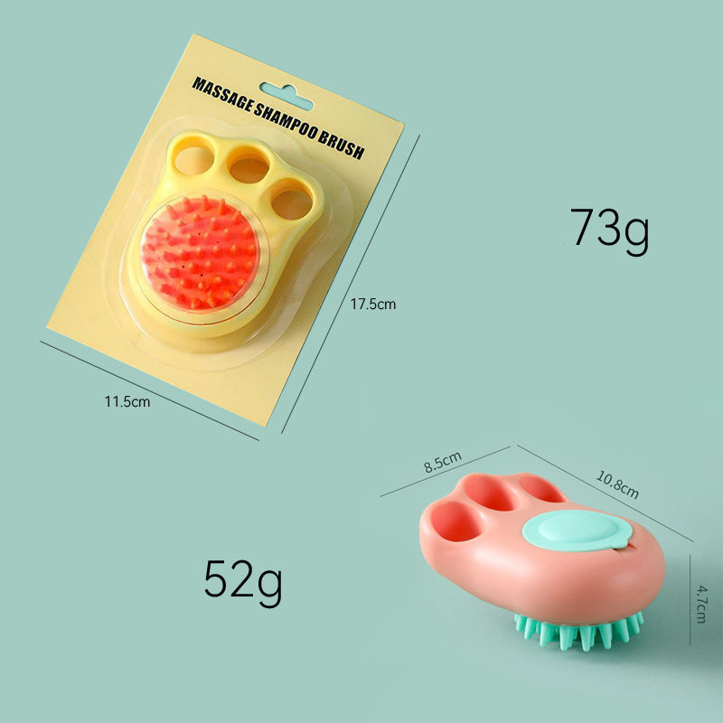 Cat Claw Bath Brush Bath Pet Supplies