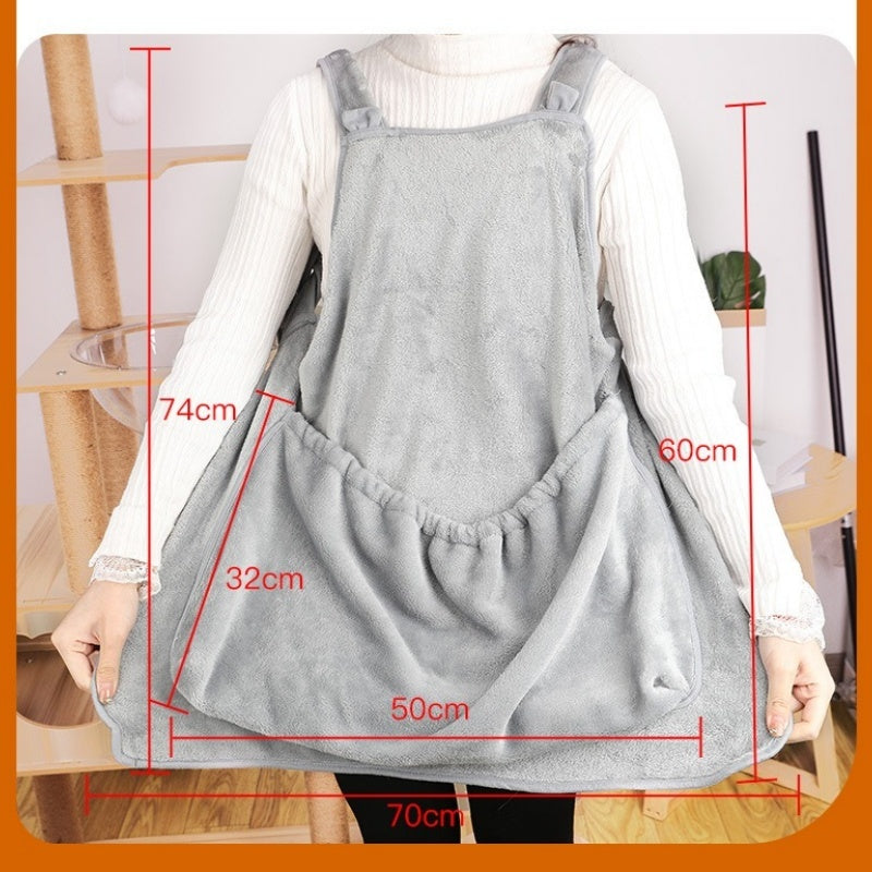 Pet Apron Outdoor Travel Carrier Pouch