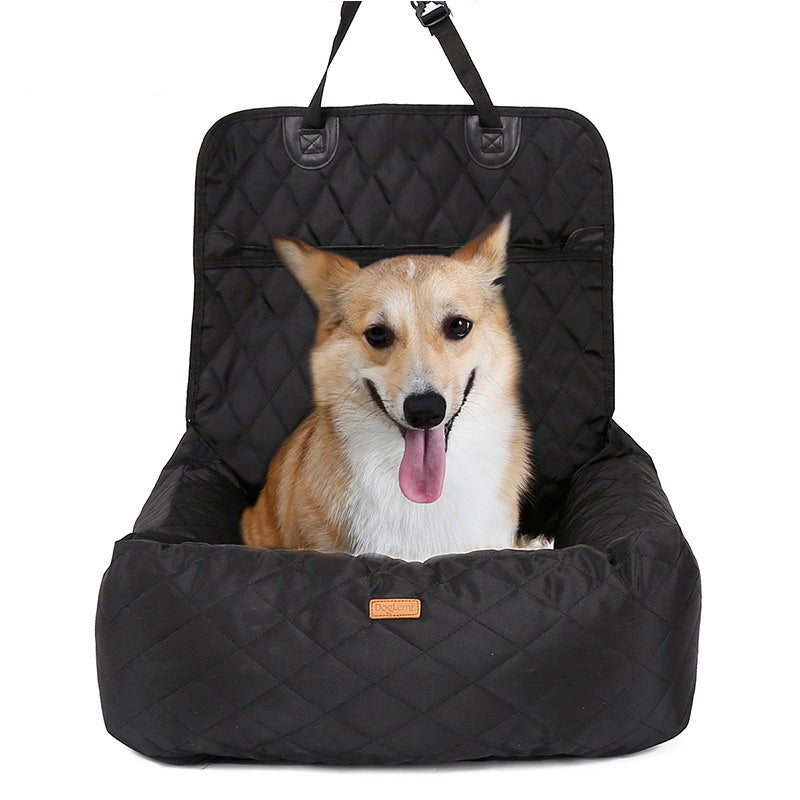 2 In 1 Pet Dog Folding Car Seat Carrier